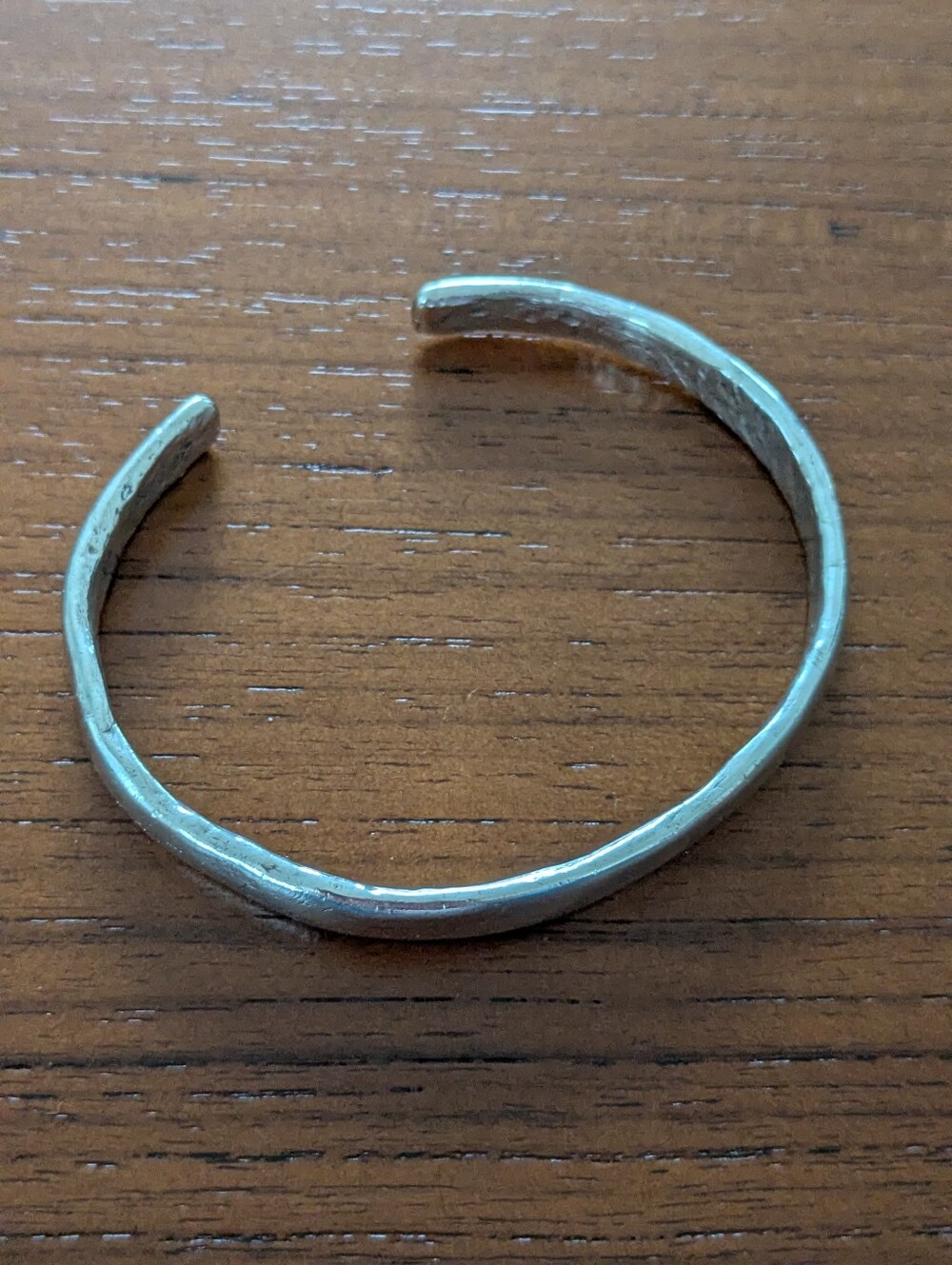 Vintage (2001) Jeanine Payer Yabba Cuff Bracelet Sterling Silver Rumi Quote